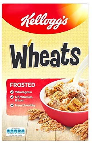 Kelloggs ケロッグ Kelloggs Frosted Wheats 600g (Pack of 4) [並行輸入品]