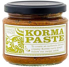 Marks & Spencer Korma Paste 200g (Pack of 6) }[NXXyT[ R}y[Xg [sAi]