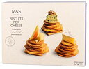 Marks & Spencer Biscuits For Cheese 300g (Pack of 4) マークス＆スペンサー チーズ300グラムのためのビスケット (x4) - [並行輸入品]