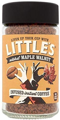 Little's Maple Walnut Flavour Infused Instant Coffee 50g (Pack of 6) CX^gR[q[ 50O [vN~ (x6) - [sAi]