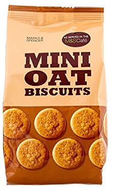 Marks &Spencer Mini Oat Biscuits 100g (Pack of 6) ޡڥ󥵡 ߥ˥ӥå100 (x6) - [¹͢]