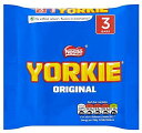 Nestle Yorkie Milk Chocolate Bar 3 x 46g (Pack of 4) ヨーキーミルクチョコレートバー3×46グラム (x4) - [並行輸入品]