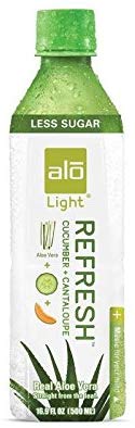 Alo Light Refresh Cucumber & Cantaloupe 500ml (Pack of 4)