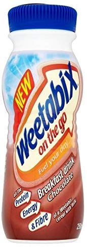 Weetabix On The Go Drink Chocolate 250ml (Pack of 4) チョコレートドリンク