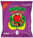 Mega Monster Munch Pickled Onion 22g x 6 per pack (Pack of 2) 並行輸入品