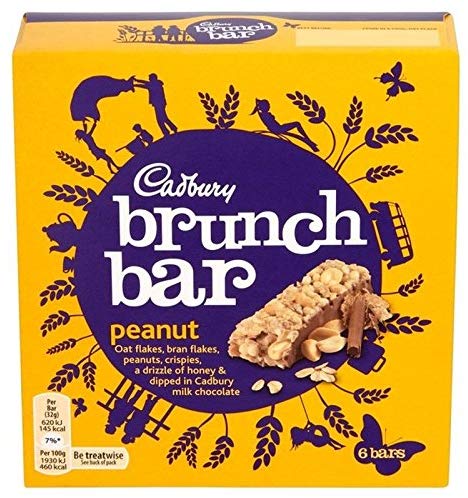 Cadbury Brunch Bar Peanut 5 x 38g (Pack of 2) Lho[ u`o[ s[ibc [sAi]