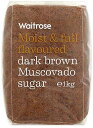 Waitrose Dark Brown Muscovado Sugar Waitrose 1kg