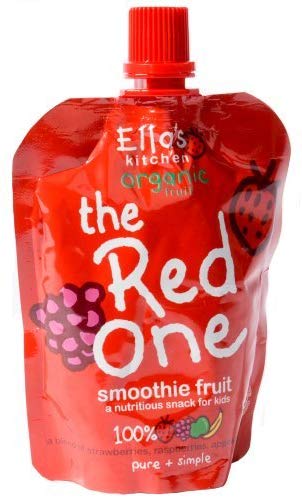 (12 PACK) - Ellas Kitchen - Smoothie Fruit - Red One | 90g | 12 PACK BUNDLE by Ella's Kitchen