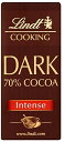 70％ダーク Lindt 70% Dark Cooking Chocolate Bar 180g