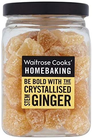 Cooks' Ingredients Crystallised Stem Ginger Waitrose 200g