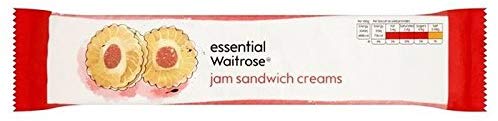 Waitrose Jam Sandwich Biscuits essential Waitrose 150g