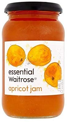 Waitrose Apricot Jam essential Waitrose 454g AvRbg W EFCg[Y CMX