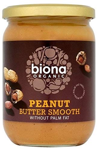L@s[ibco^[ Biona Organic Peanut Butter Smooth 500g [sAi]