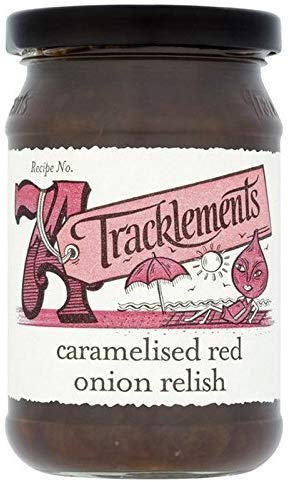 Tracklements Caramelised Red Onion Relish 300g J ԋʂ˂ bV [sAi]