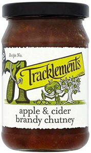 アップル＆サイダーブランデー チャツネ Tracklements Apple & Cider Brandy Chutney 320g [並行輸入品]