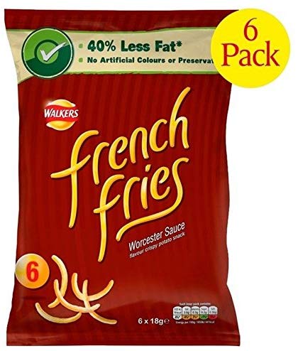 フライドポテト ウスターソース French Fries Worcester Sauce 19g x 6 per pack [並行輸入品]