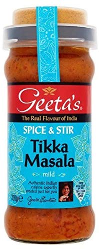 ギータ スパイス＆ティカマサラ マイルド Geeta's Spice & Stir Tikka Masala Mild 350g 