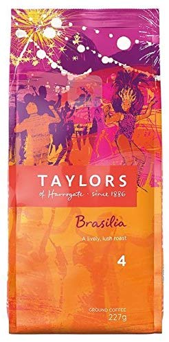 テイラー ブラジルロースト Taylor's Cafe Brasilia Brazilian Rich Roast 227g [並行輸入品]