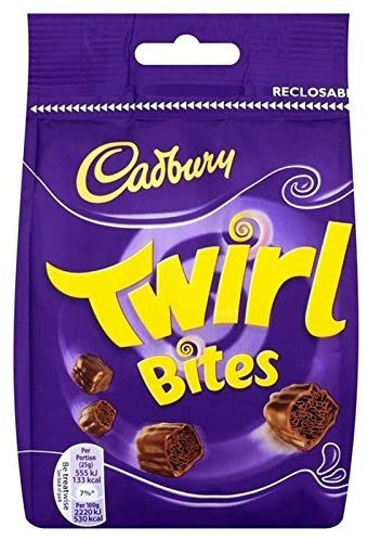 キャドバリー Cadbury Twirl Bites 109g [並行輸入品]