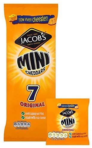 Jacob's Mini Cheddars Cheese 25g x 7 per pack [sAi]