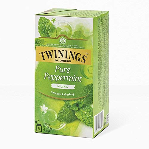 トワイニング ハーブティー TWININGS (Pure Peppermint) 純粋なペパーミント 25 bags × 4