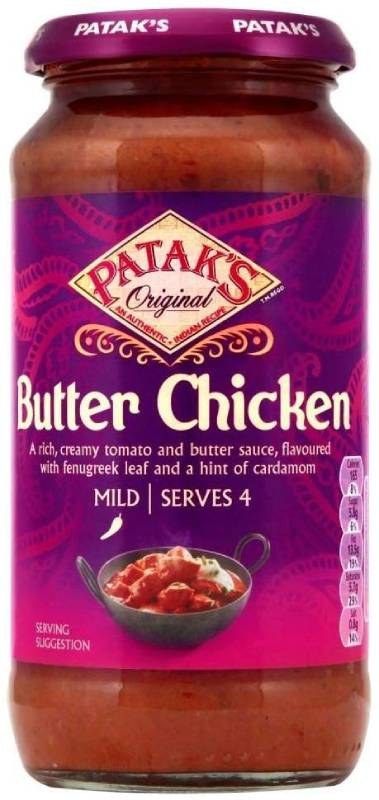 Patak's Butter Chicken Sauce Original (450g) p^N o^[`L\[X