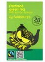 Sainsburys Green Tea and Lemon 20bags ZCYx[ O[eB[& 20ܓ tFAg[h