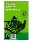 Sainsburys Pure Green Tea Fair trade 20bags セインズベリー フェアトレード ピュア グリーンティー 20袋入り