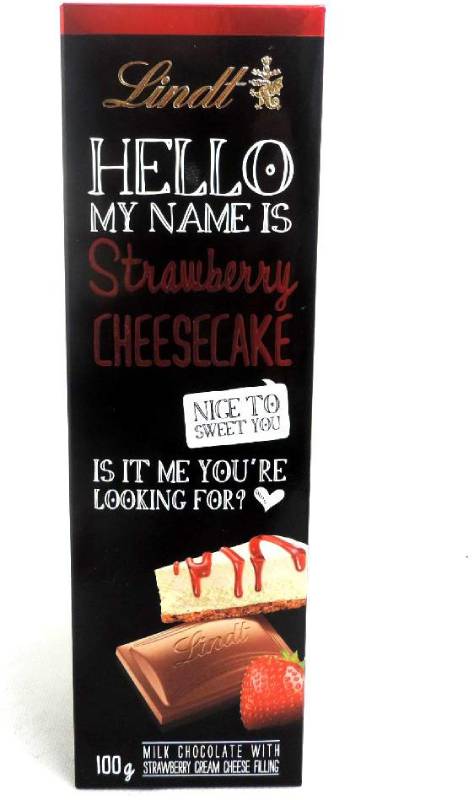 Lindt - Hello - Strawberry Cheesecake - 100g (Case of 12)