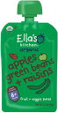 Ella's Kitchen 6+ Months Organic Baby Food, Apples Green Beans + Raisins, 3.5 oz. (Pack of 6) I[KjbNxr[t[h 6Zbg