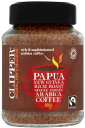 Clipper Papua New Guinea Fairtrade Organic Instant Coffee (100g) ニューギニアフェアトレードオーガニックインスタントコーヒーパプアクリッパー（ 100グラム）