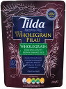 Tilda Steamed Brown Basmati Rice Wholegrain Pilau (250g) ティルダ蒸し茶色のバスマティ米全粒 ピラフ （ 250グラム）