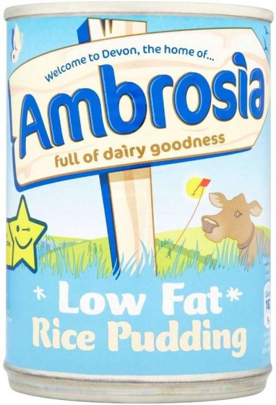 Ambrosia Rice Pudding Low Fat 