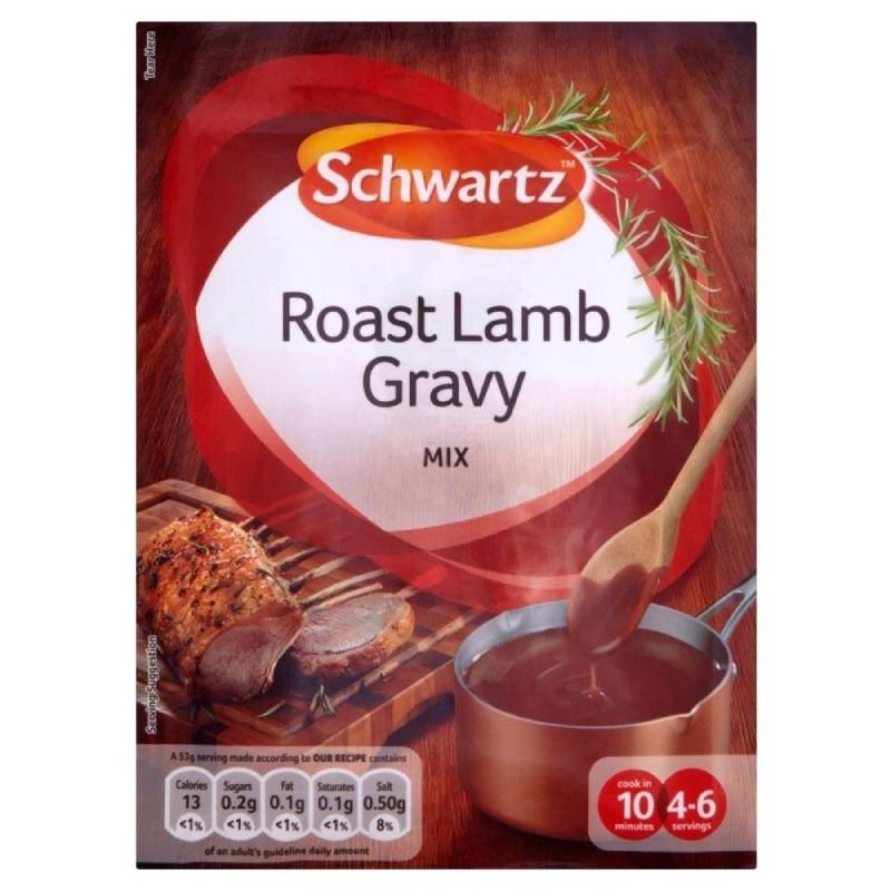 Schwartz Roast Lamb Gravy Mix (26g) シュワルツローストラムのグレービーミックス（ 26グラム）