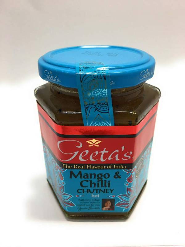 Geeta's Mango & Chilli Chutney (300g) M[^̃}S[ƃ``cli 300Oj