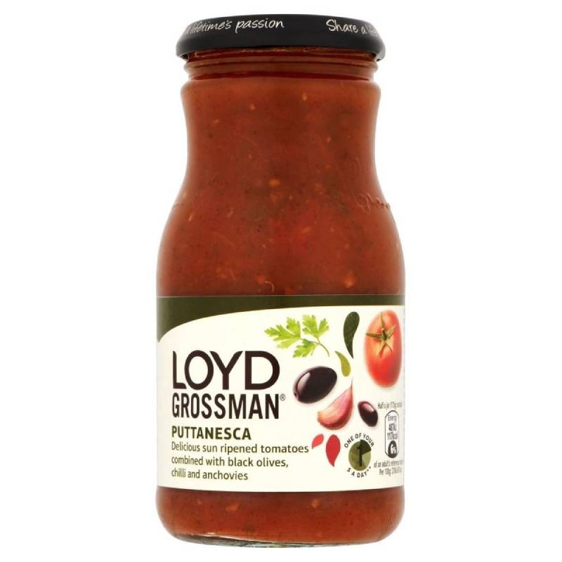 Loyd Grossman Pasta Sauce - Puttanesca (350g) ChOX}pX^\[X - Puttanesca i 350Oj