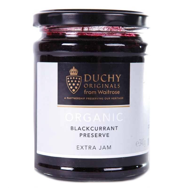 Duchy Originals Organic Preserves 340g åꥸʥ ˥å  340g Blackcurrant Preserve ֥åȥ