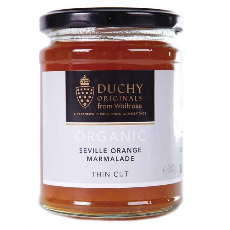 Duchy Originals Organic Preserves _b`[IWi I[KjbN W 340gysAizSeville Orange Marmalade Thin Cut ZrAIW}[}[h)