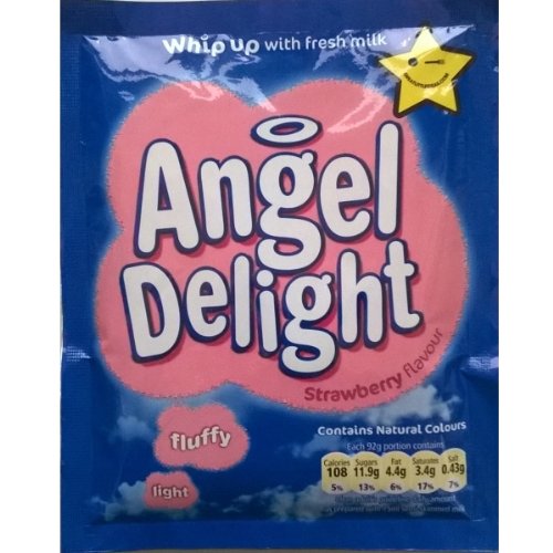 Birds Angel Delight Strawberry Flavour 6 x 59gm