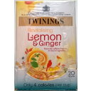 Twinings Lemon & Ginger 20bags (Pack of 4) gCjO WW[ t[o[eB[ 20ܓy4Zbgz