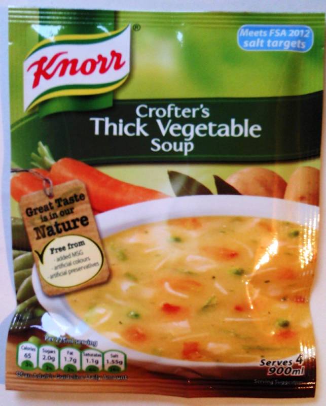 Knorr Crofter 039 s Thick Vegetable Soup - 9 x 75g