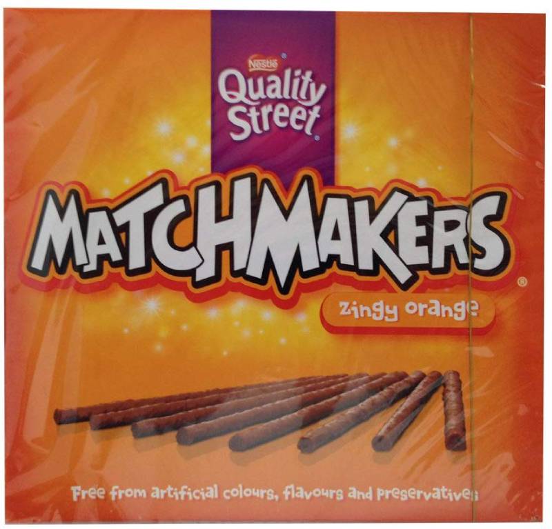 Nestle Quality Street Matchmakers - Zingy Orange (130g) ネスレ マッチメーカー チョコ クオリティストリート オレンジ