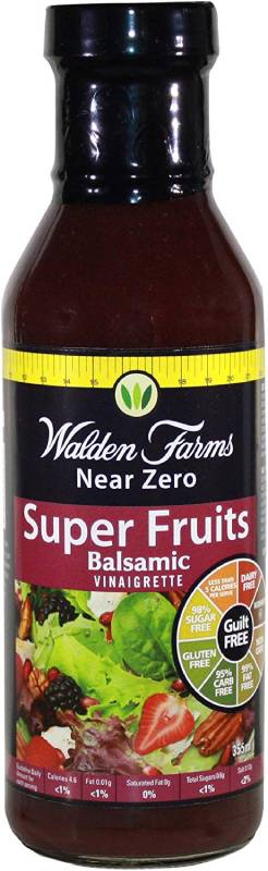 Walden Farms Non-carolie Vinegrette Super Fruit Barsamico　ノンカロリー ビネグレット スーパー フルーツ バルサミコ