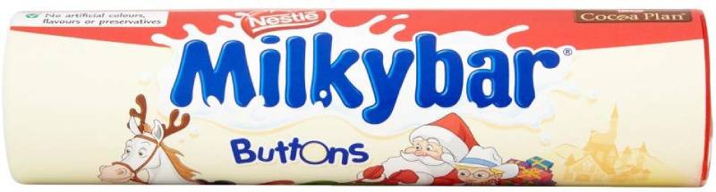 Nestle Milkybar Button Tube 100g