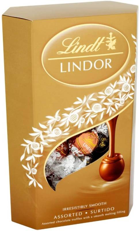 Lindt Lindor Milk Chocolate Truffles (200g) リンツ Lindor ミルクチョコレート トリュフ 200グラム リンドール