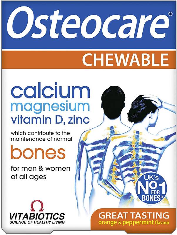 Vitabiotics Osteocare Chewable - Pack of 30 Tablets