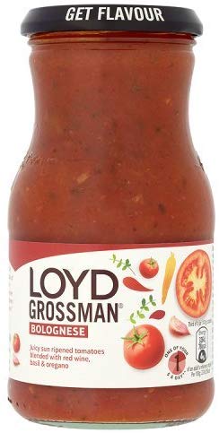 Loyd Grossman Bolognese Sauce (425g) Ch OX}{l[[\[Xi 425Oj