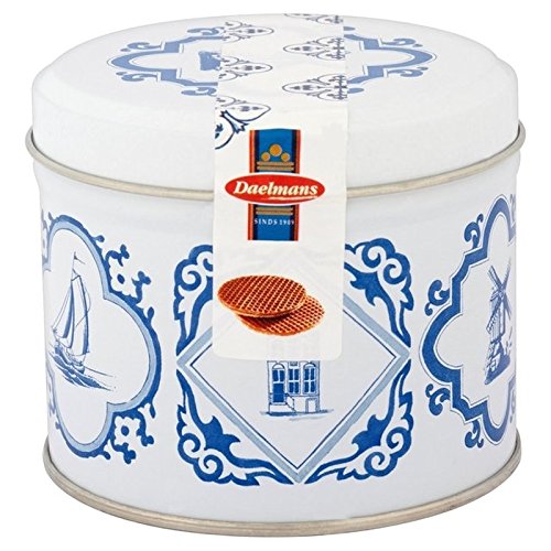 Daelmans 8ストロープワッフルスズ230グラム (x 2) - Daelmans 8 Stroopwafels Tin 230g (Pack of 2) [並行輸入品]