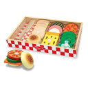 【最大1000円OFFクーポン配布中】Sandwich Kit サンドイッチ メイキングセット おままごと 木製カッティングフード メリッサ＆ダグ Melissa&Doug