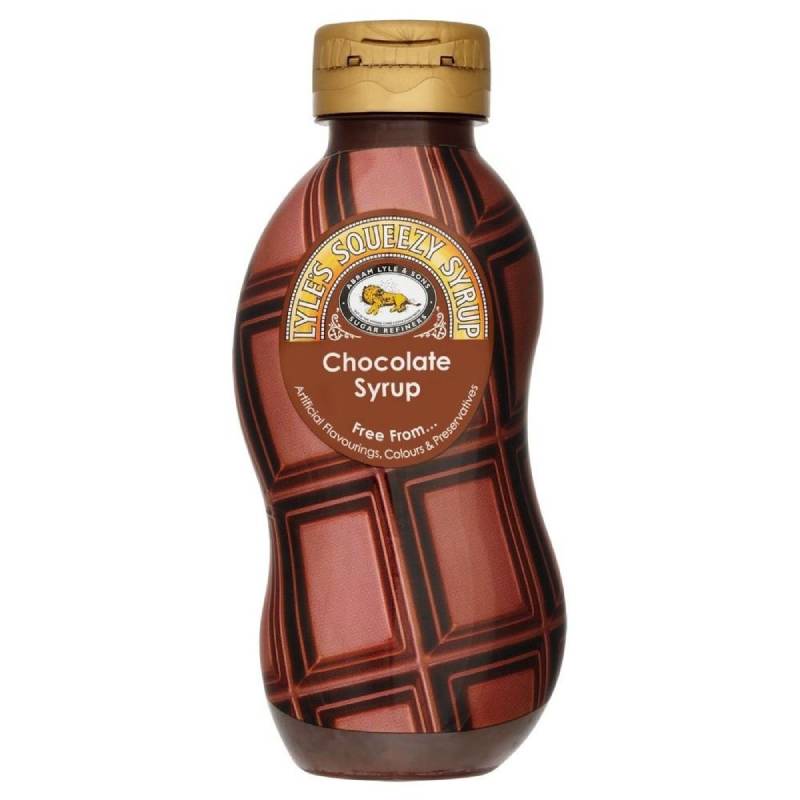 Lyle's Chocolate Syrup Squeezy (325g) C `R[gVbv